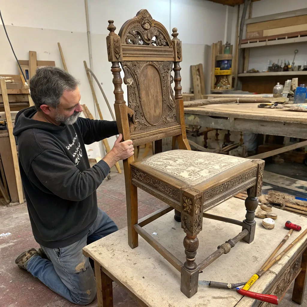Vintage chair restoration