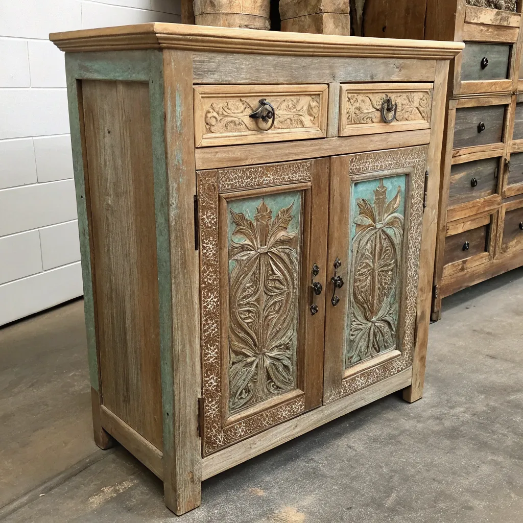 Upcycled cabinet