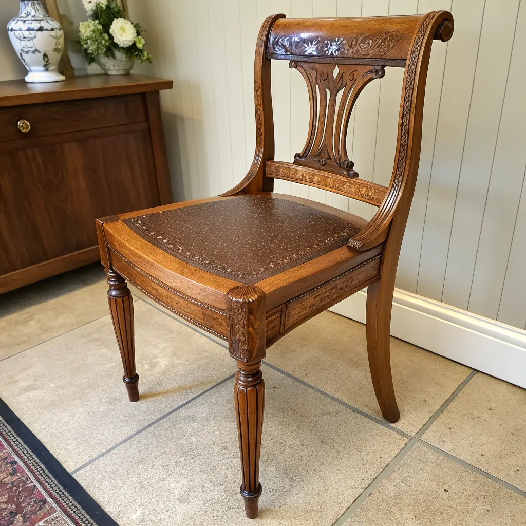 Restored vintage chair